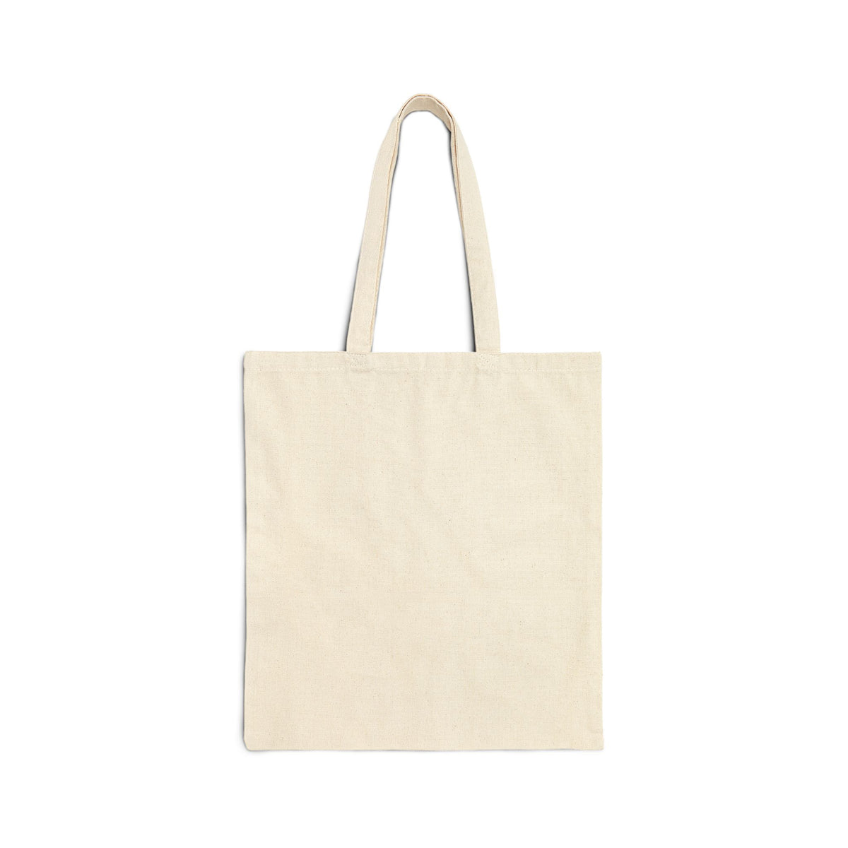 Go Girl Go Canvas Tote — Empowering Floral Cotton Shopper