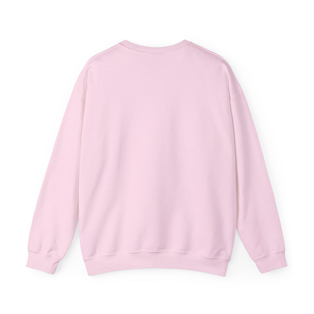 Crewneck Sweatshirt — 'Girl Overdel' Emblem, Women's Empowerment College-Style Pullover