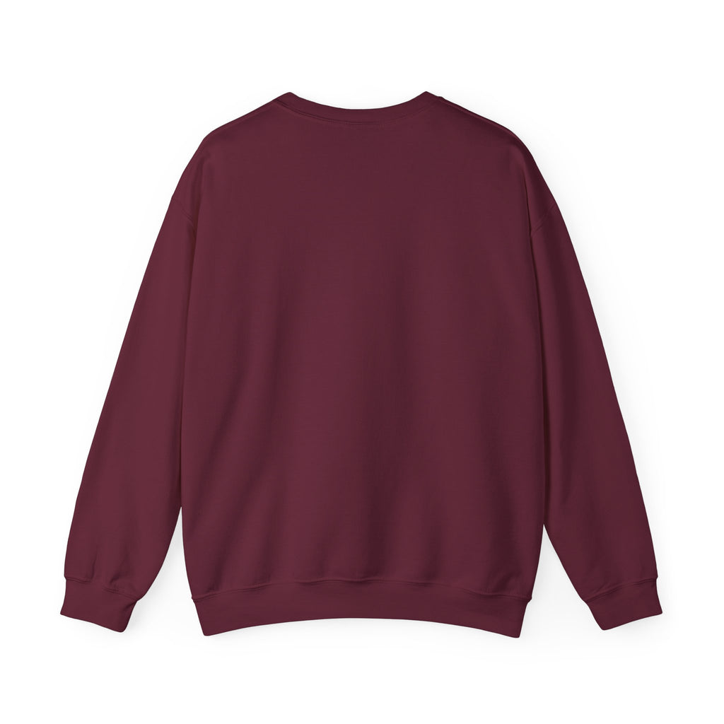 Crewneck Sweatshirt — 'Girl Overdel' Emblem, Women's Empowerment College-Style Pullover