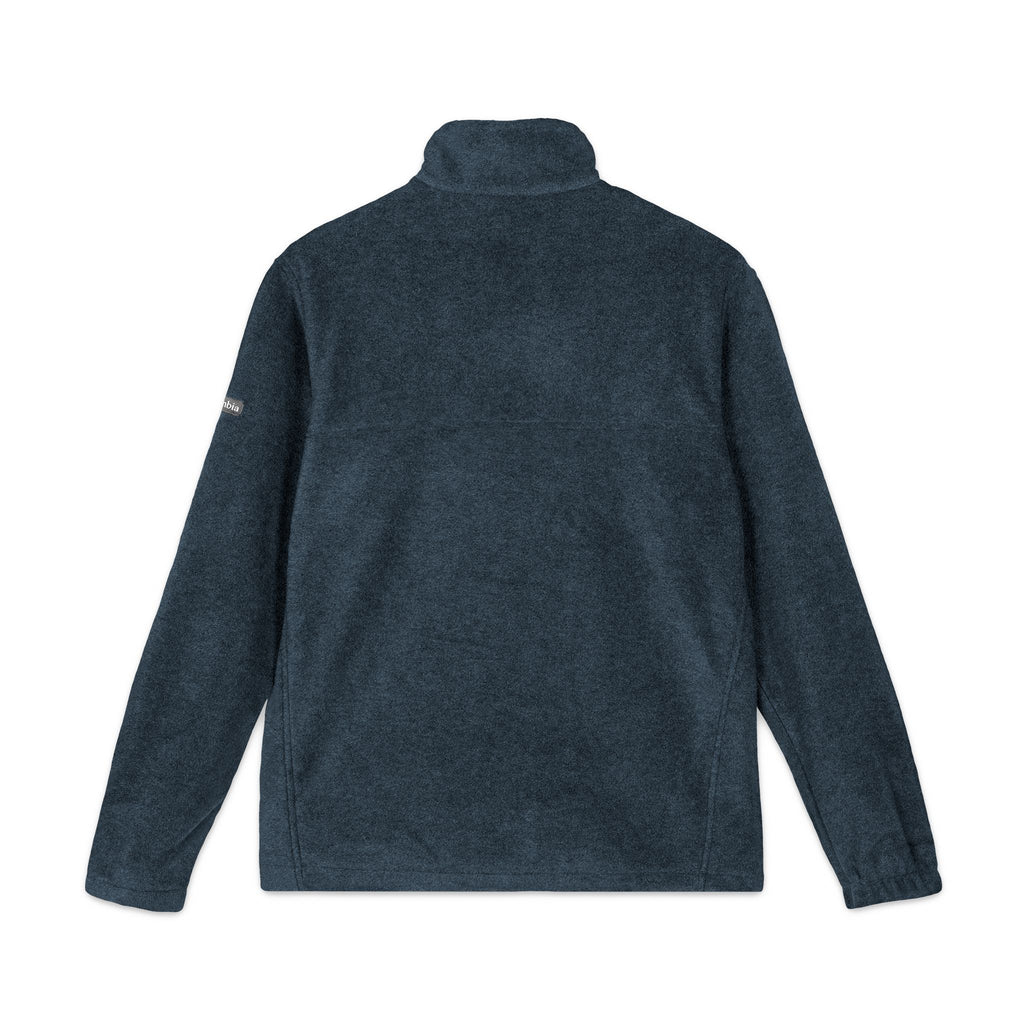 Embroidered Fleece Jacket — Nautical Compass Crest