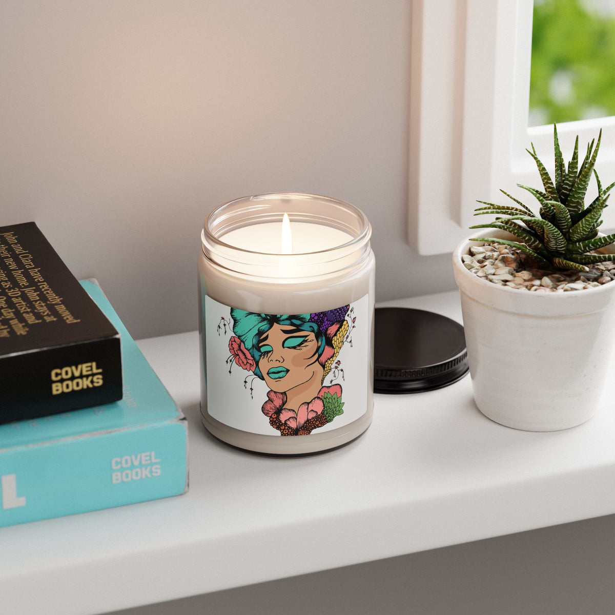 Soy Candle — Floral Muse Scented Candle (9oz)