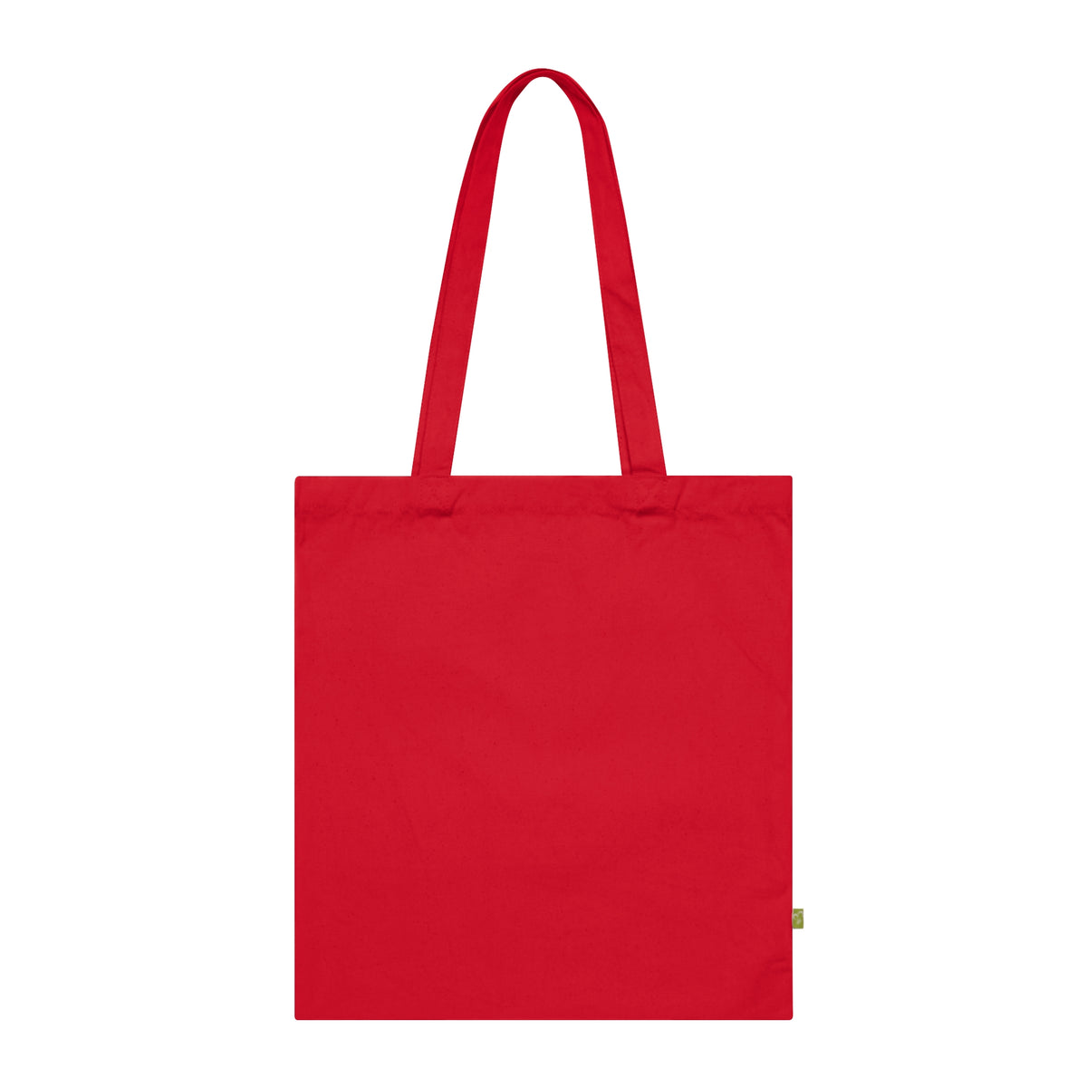 Girl Overdoing It Emblem Tote Bag — Organic Cotton Navy Reusable Shopper